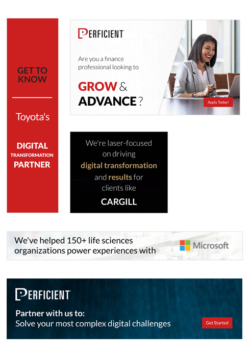 Perficient HTML animated banner ads